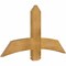 Ekena Millwork Bellingham Rough Sawn Timber Gable Bracket, Western Red Cedar, 48"W x 26"H x 2"D x 6"F, 13/12 Pitch GBW048X26X0206BEL00RWR - alternate 2